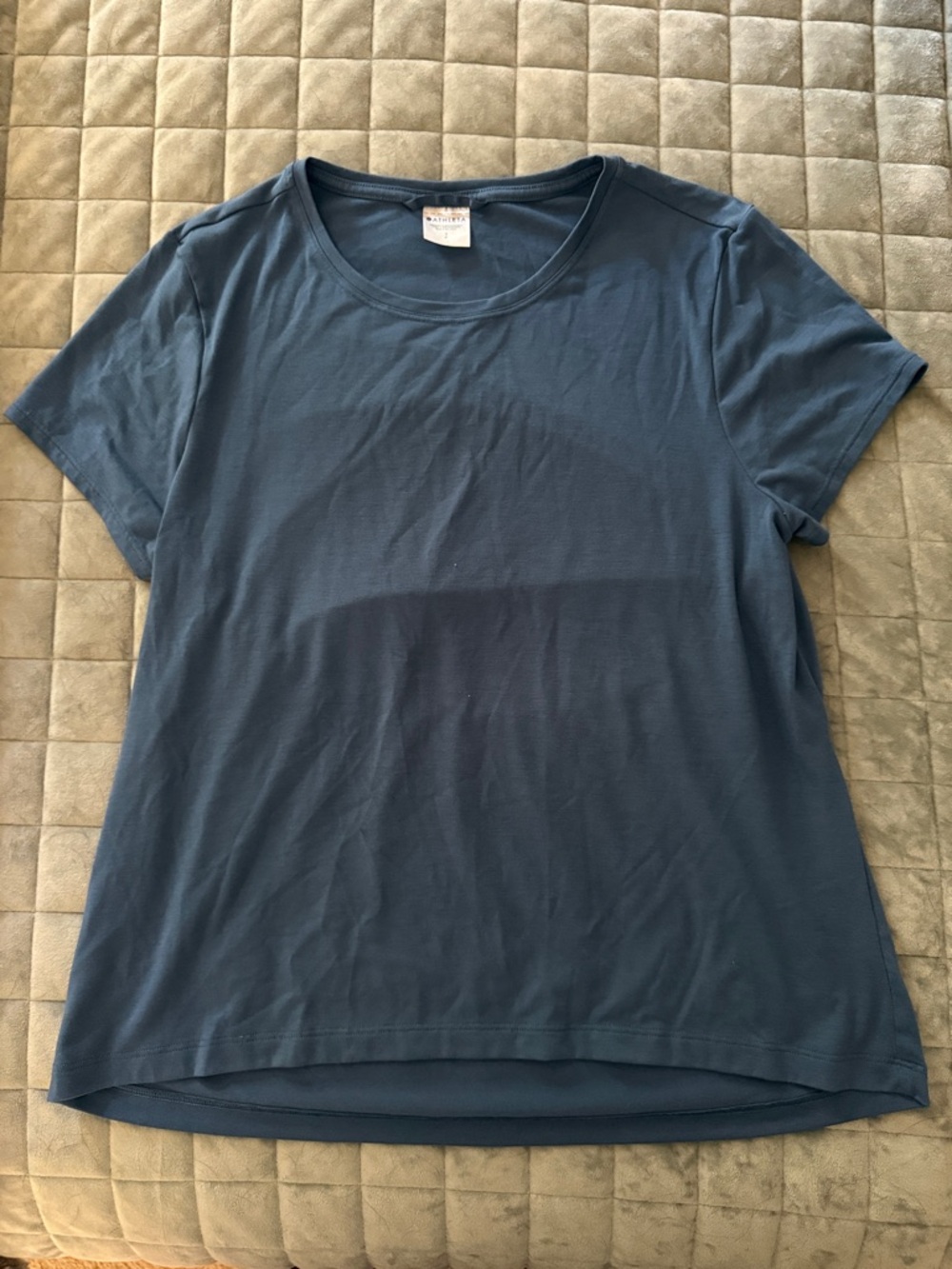 Athleta Women's Size Small Yoga Casual Moisture Wicking Slate Blue